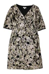 Hailwood - Gold Sequin Dress