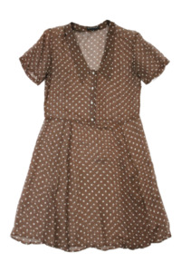 Salasai: Salasai - Polka Dot Silk Dress