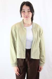 Alpha 60 - Cropped Bomber Jacket