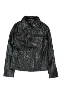 Concerto In - Faux Patent Leather Jacket