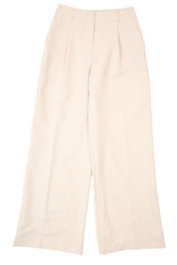 Color Cream: Ann Taylor - Wide Leg Suit Pants