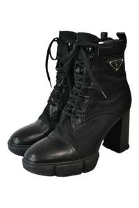 Size 39: Prada - 110 Nylon Utility Boots
