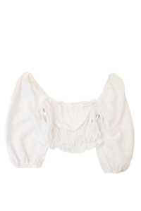 Charlie Holiday - Linen Crop Top