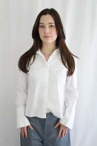 Color White: Country Road - Button Up Long Sleeve