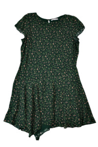 Reformation - Mini Floral Chiffon Dress