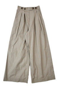 Womens Pants: Ruby- Wide Leg Cotton Pants