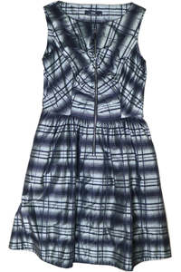 Size 6: Cue - Plaid Midi Dress