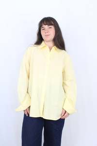 Trenery - Yellow Cotton Shirt