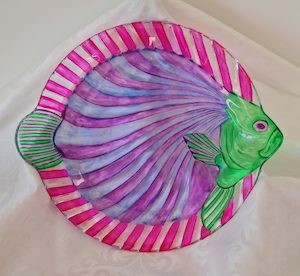 Products: Here Fishy Fishy platter The Craft Marketplace