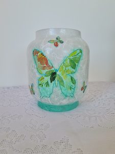 Products: Boho Butterfly vase The Craft Marketplace