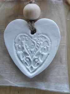Hanging Heart Scent Stone The Craft Marketplace