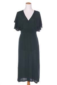 BLAK LOVE - Forest green midi dress! 12