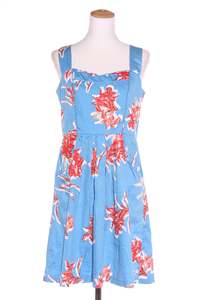 Clearance: VERONIKA MAINE (AU) Floral cotton dress with pockets! 12