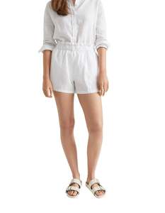 SEED - French linen paperbag shorts! 14