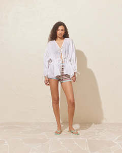 50 Off Sale: RUBY (LN) Hydra ramie tie blouse! 14