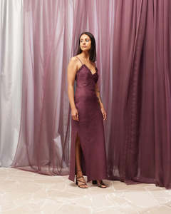 LIAM (LN) Delilah linen bias cut slip dress! 12