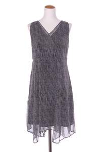 50 Off Sale: JACQUI.E - Spot print chiffon overlay dress! 12