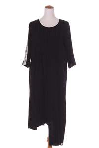 DEEANNE HOBBS (NZ) Asymmetric hem textured dress! 12-14