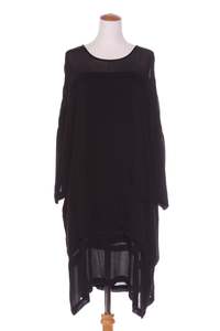 STUDIO B3 (LN) Oversized luxe pocket layer dress! 12-16