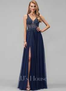 JJ'S HOUSE (BN) Beaded evening gown - Navy! 8