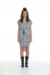 CHARLO "Cats away" dress! 6-8