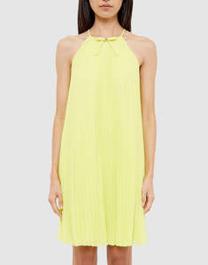 TED BAKER (BN) "Emelay" yellow pleat dress! 12
