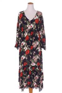 ADRIFT - Shirred waist floral maxi dress! 12