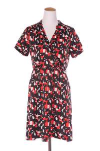 25 Off Sale: HI THERE By Karen Walker - Ruffle print dress! 12