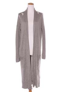 21 04 26: RICOCHET - Merino/alpaca distressed longline cardi! 12-14