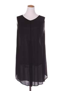 MOSS DESIGN (NZ) Split front viscose layering tunic! 14