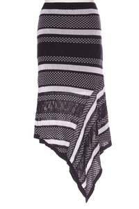 50 Off Sale: SABATINI - Asymmetric hem lined knit skirt! 12