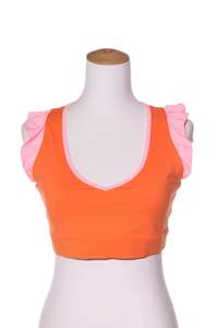 Clearance: SWEAT REPUBLIC - Ruffle detail sports crop! 14