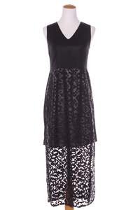 KING GIRLS - Applique mesh overlay dress! 12