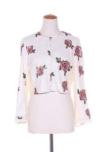 Skate Fund: VINTAGE ROSE - Rose sequin + stretch panel jacket! 14