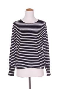 REPERTOIRE (NZ) "Callista" rib sleeve L/S top! 10-12