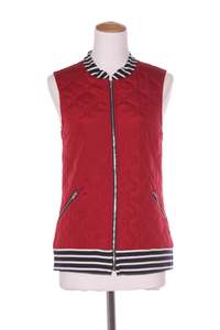 REPERTOIRE (NZ) "Apri" vest - Red + stripe! 8-10