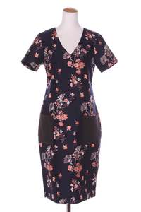 Clearance: GOODNESS (BN) Floral jacquard dress! 8-10