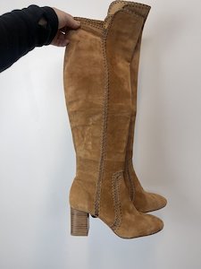Footwear: Mollini Tall Boots - Size 39