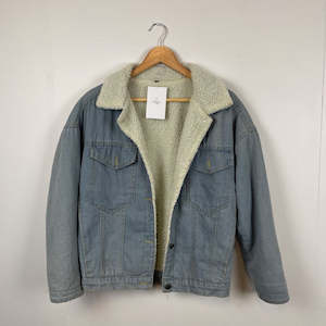 Wool Denim Jacket - Size S