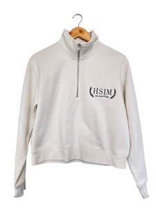 All: His Shirt Zip Up Crew - Size S