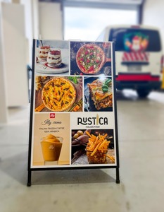 Products: A-frame sign