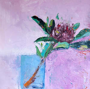 Juliana Trolove: Blue Square Vase