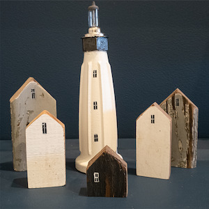Wooden Lighthouse Set