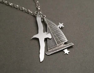 Feast Of Feathers: Southern Cross Necklace