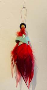 Feather hanging Doll