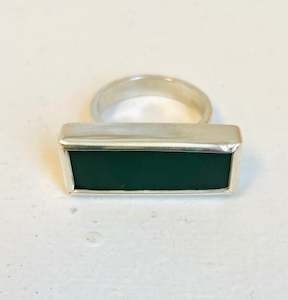Festive Treats: West Coast Pounamu bar ring