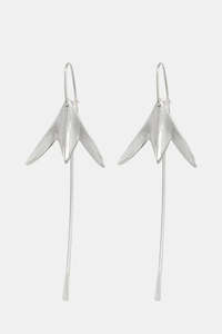 Kiri Schumacher: Kaitiaki Earrings Sterling