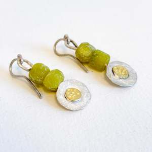 Serpentine bead drop Earrings