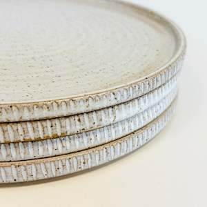 Ceramics: Coin dinner plate