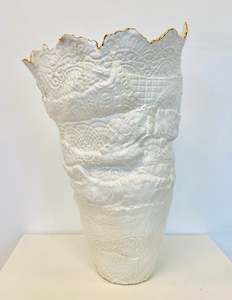 Sculptures: Large Lace Vase